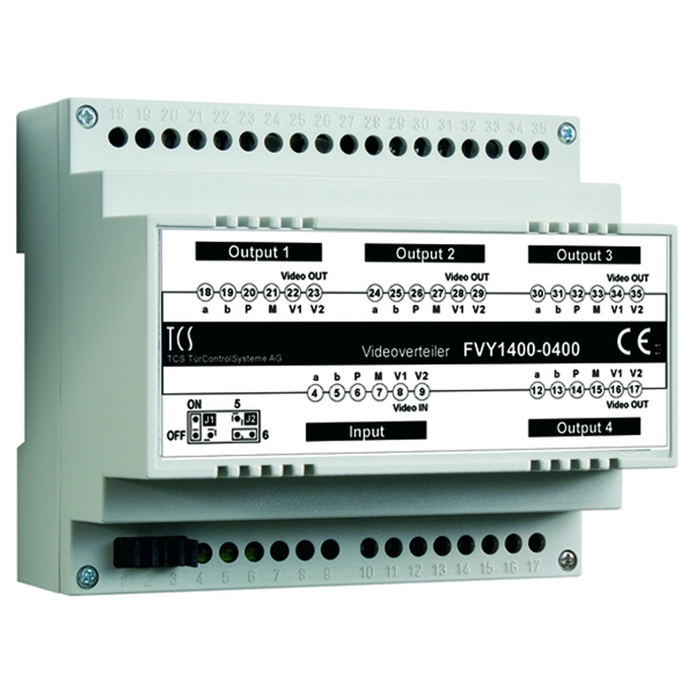 TCS Signalverteiler Viedeosignalvertieler FVY1400-0400
