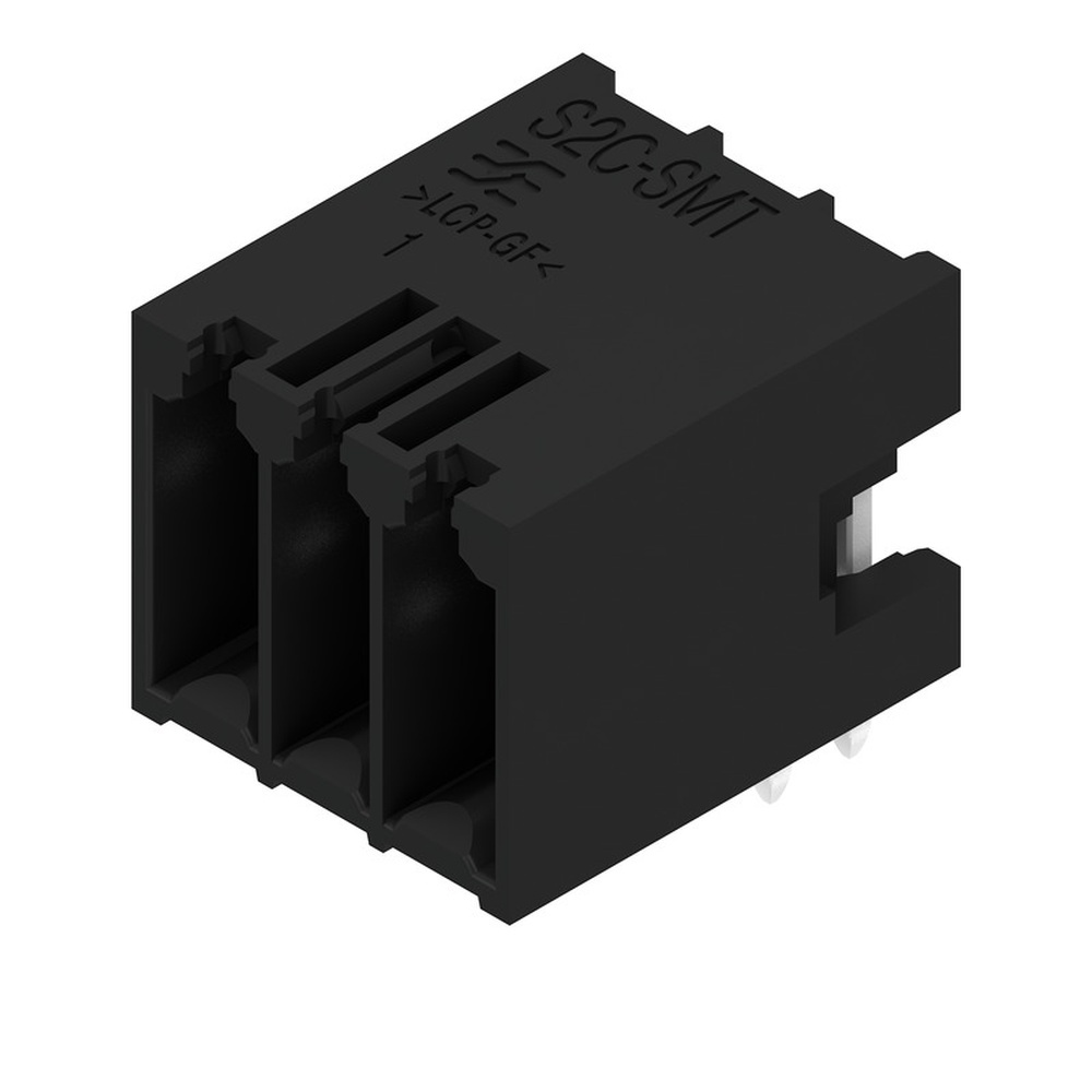 Weidmüller Leiterplattensteckverbinder 1289270000 Typ S2C-SMT 3.50/06/90G 3.2SN BK BX