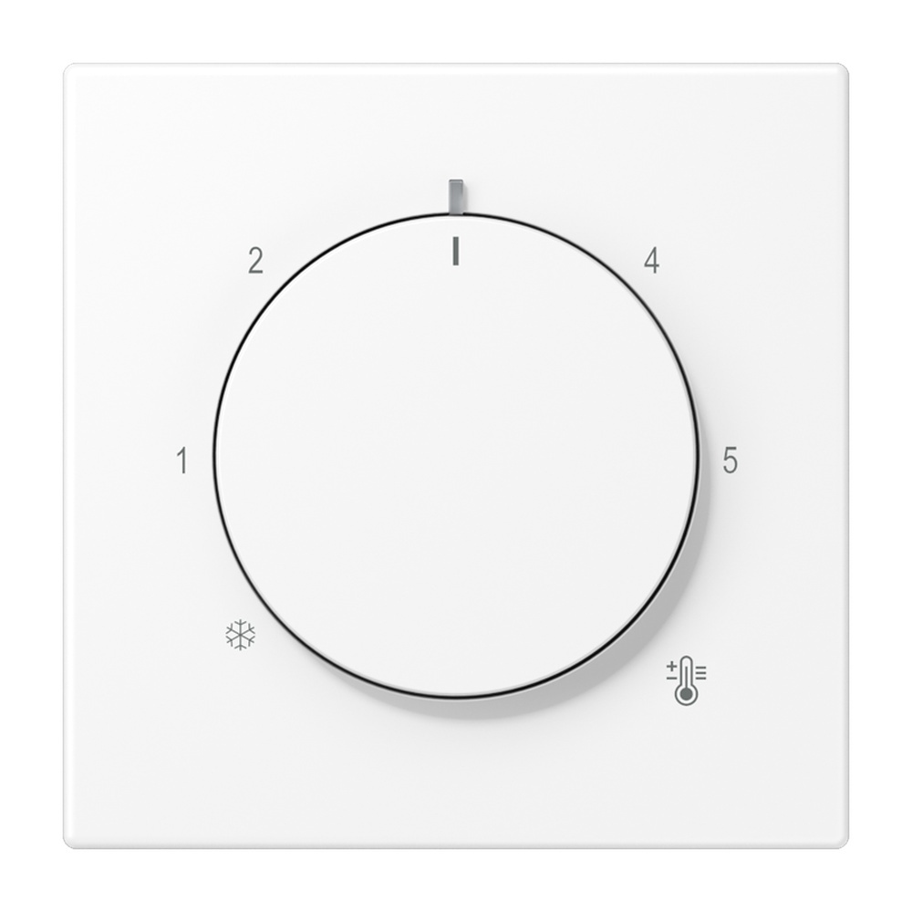 Jung Abdeckung für Thermostat LS1749BFWWM