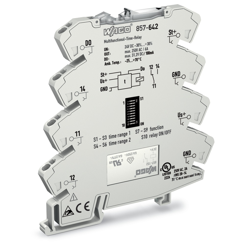 Wago Multifunktionszeitrelais 857-642