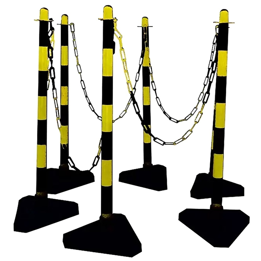 Dehn + Söhne Kettenständer Set 700111 Typ KTST SET 6ZFS GBSW 10M KT