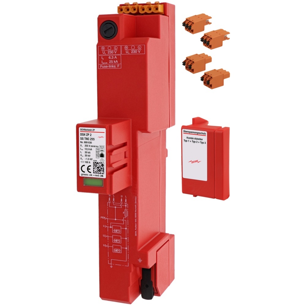 Dehn + Söhne Kombi Ableiter 909630 Typ DSH ZP 2 SG TNC 255