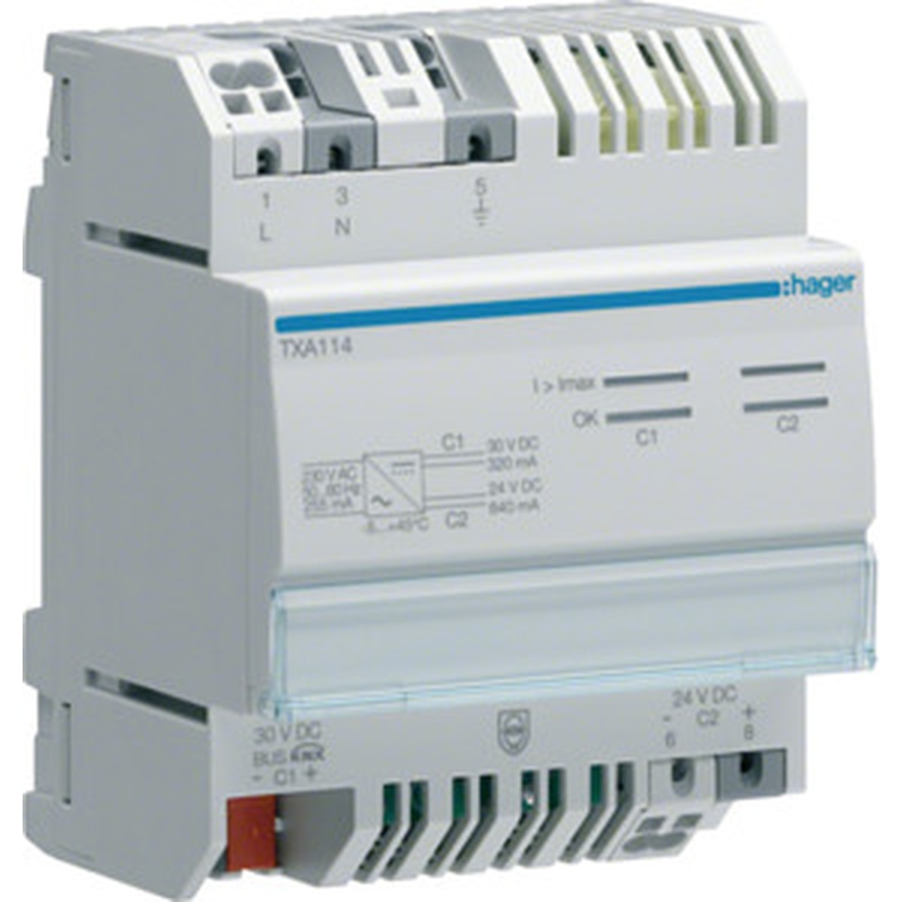 Hager Spannungsversorgung TXA114
