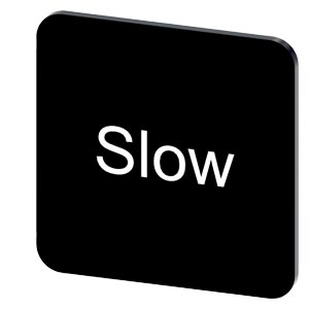 Siemens Bezeichnungsschild 3SU1900-0AF16-0EF0