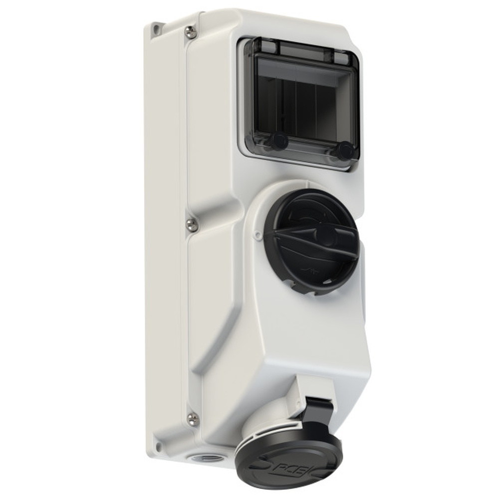 PC Electric Abschaltbare Wanddose 7624-7