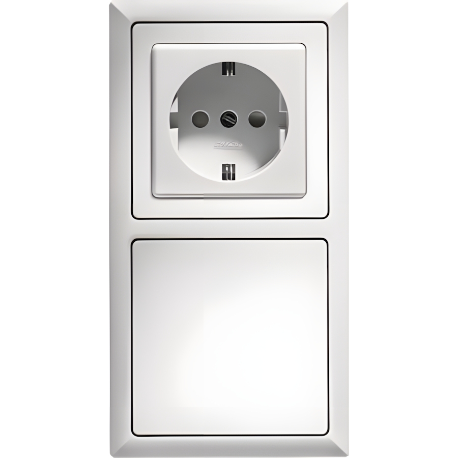 Eltako 2 fach Rahmen 30000810 Typ R2F-ws