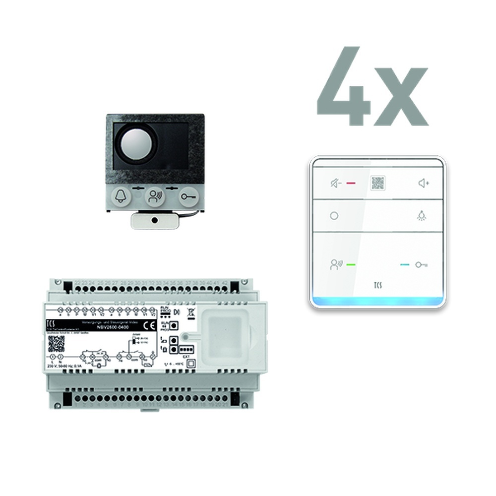 TCS Sprechanlage Vorkonfiguriertes Paket PAIF040/005