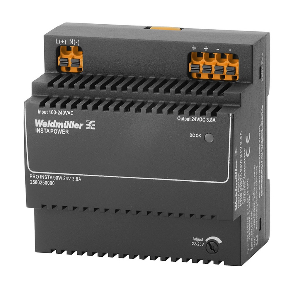 Weidmüller Gleichstromversorgung 2580250000 Typ PRO INSTA 90W 24V 3.8A