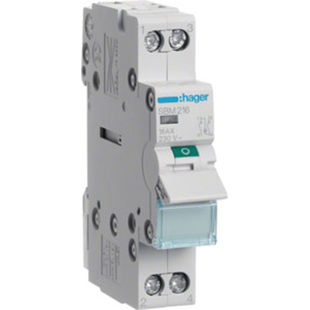 Hager Ausschalter SBM216