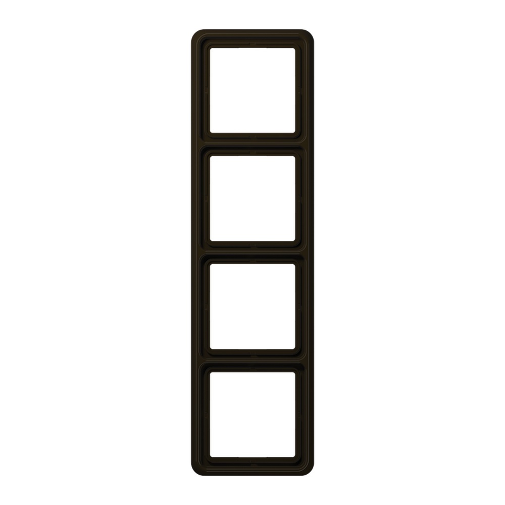 Jung Rahmen 4fach CD 584 BR