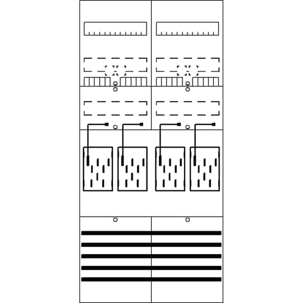Striebel & John Zählerkomplettfeld 2CPX054163R9999 Typ BF27M4