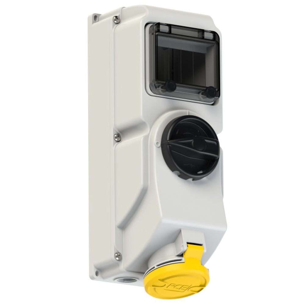 PC Electric Abschaltbare Wanddose 7623-4