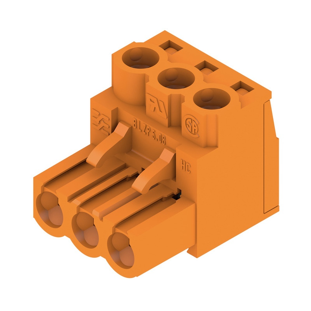 Weidmüller Leiterplattensteckverbinder 1943590000 Typ BLZP 5.08HC/03/180 SN OR BX