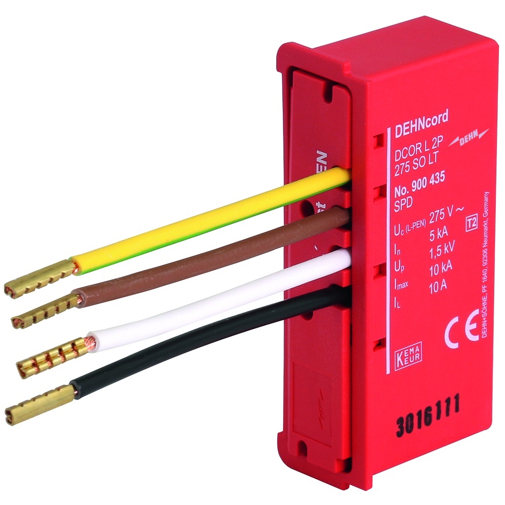 Dehn + Söhne Überspannungsableiter Typ DCOR L 2P 275 SO LT Nr. 900435