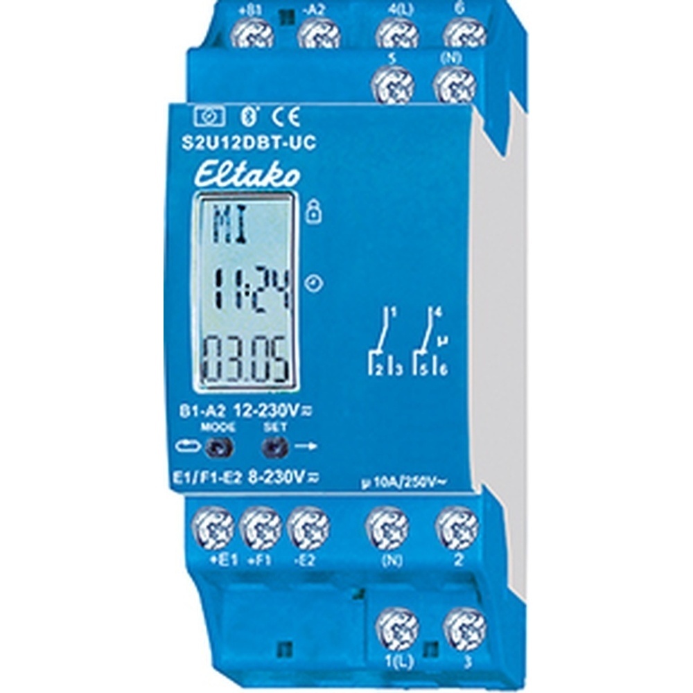 ELTAKO Schaltuhr 2Kanal 23002903 Typ S2U12DBT-UC