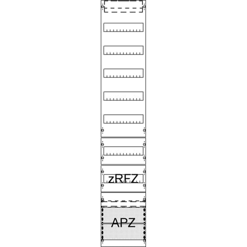 Striebel & John Verteilerfeld 2CPX054014R9999 Typ FV19A2R1