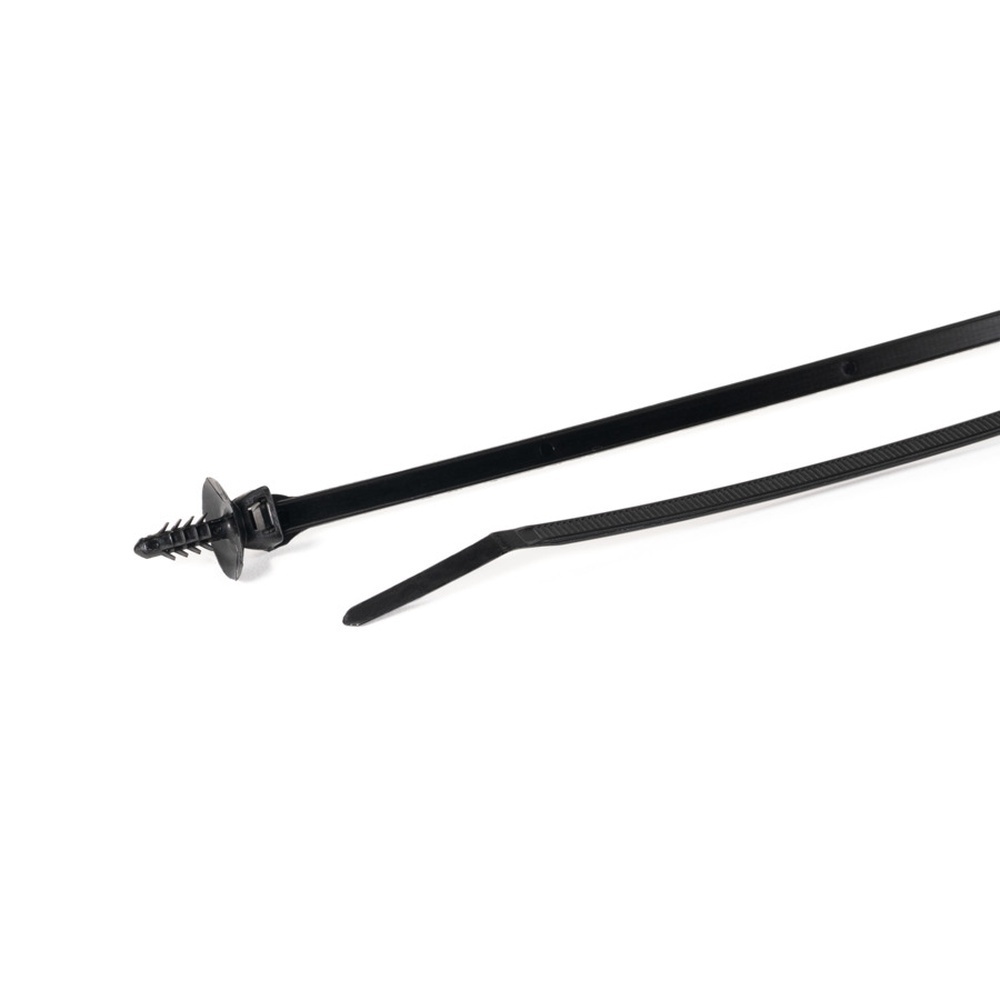 Hellermann Tyton Befestigungsbinder 157-00506 Typ T50ROSFTQM6-PA66HIRHSUV-BK (4000)