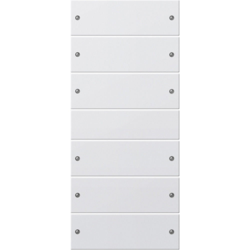 Gira Wippenset 6fach 218627