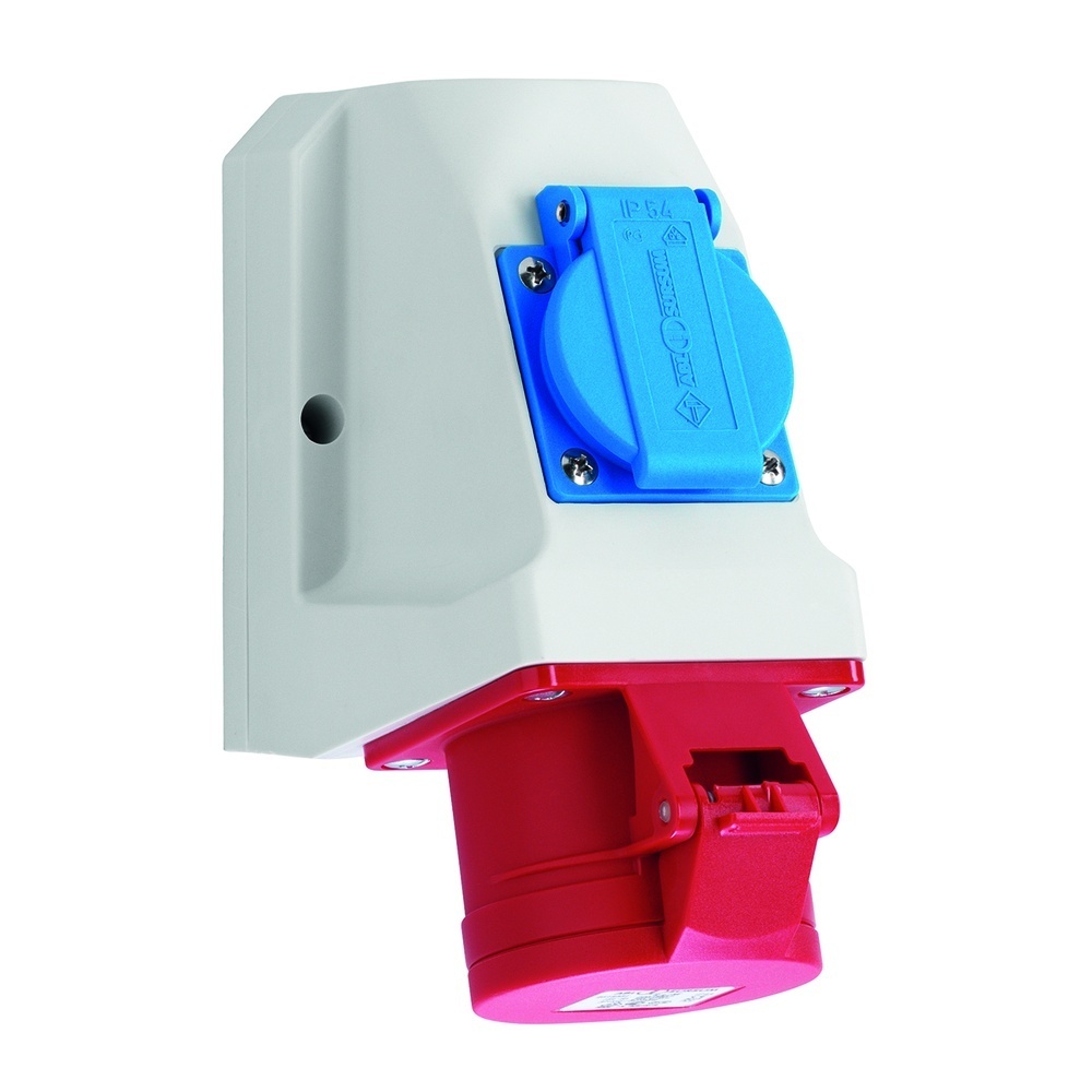 ABL Sursum CEE Kombi-Wandsteckdose D52S333