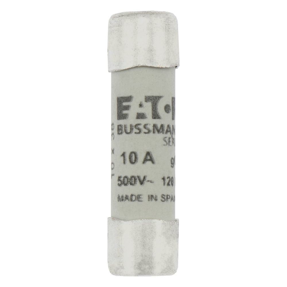 Eaton Sicherungseinsatz C10G10 Typ CYLINDRICAL FUSE 10 x 38 10A GG 500V AC