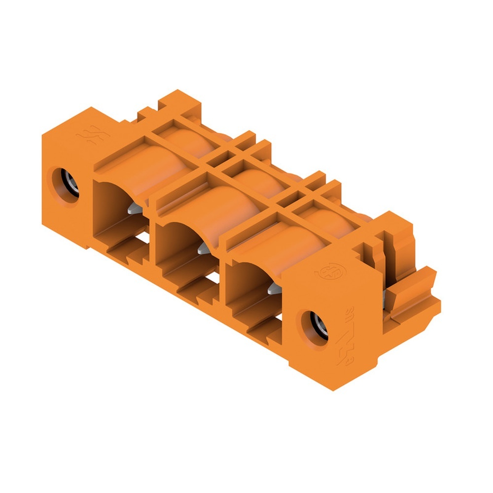 Weidmüller Leiterplattensteckverbinder 1472620000 Typ SL 7.62HP/03/270LF 3.2SN OR BX