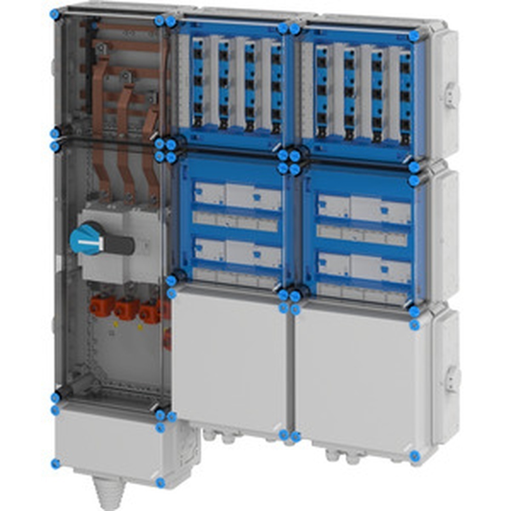 Hensel Ladeverteiler Mi EV 22kW 8100 Nr. 65000137