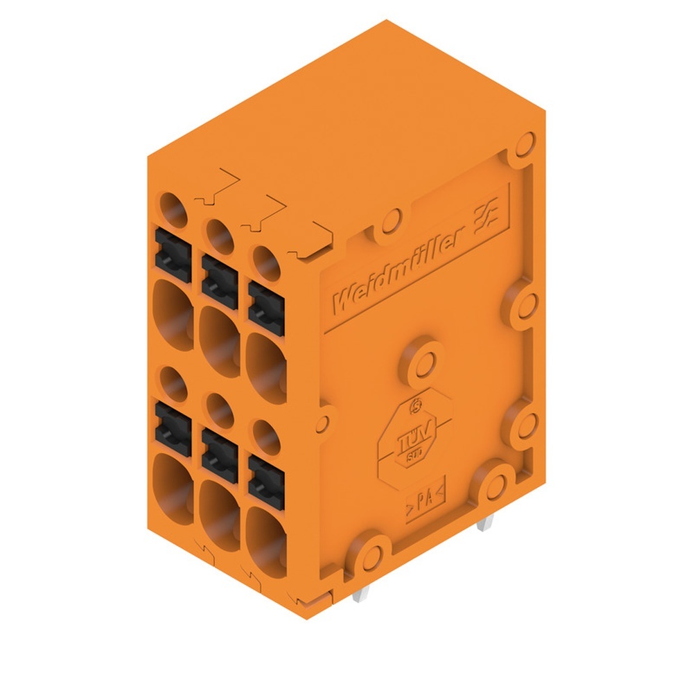 Weidmüller Leiterplattenklemme 2000950000 Typ LS2HF 3.50/06/90 3.5SN OR BX