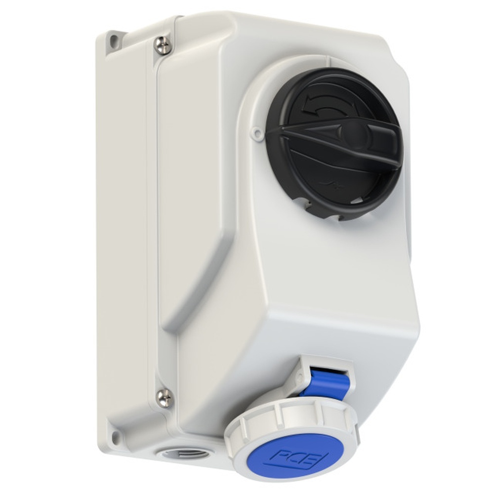 PC Electric Abschaltbare Wanddose 75132-6