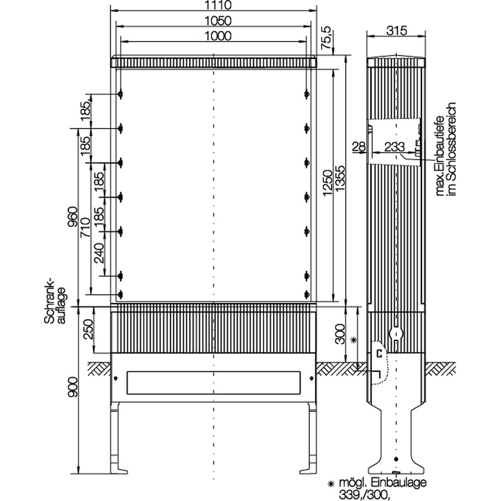 ABN Kabelverteilerschrank SL132VT