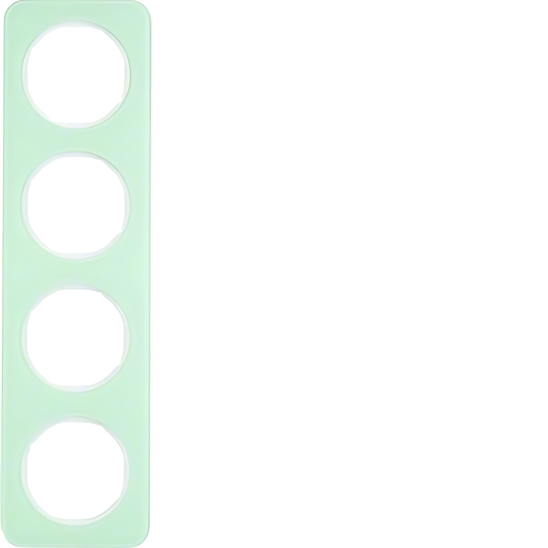 Berker 4fach Rahmen 10142109