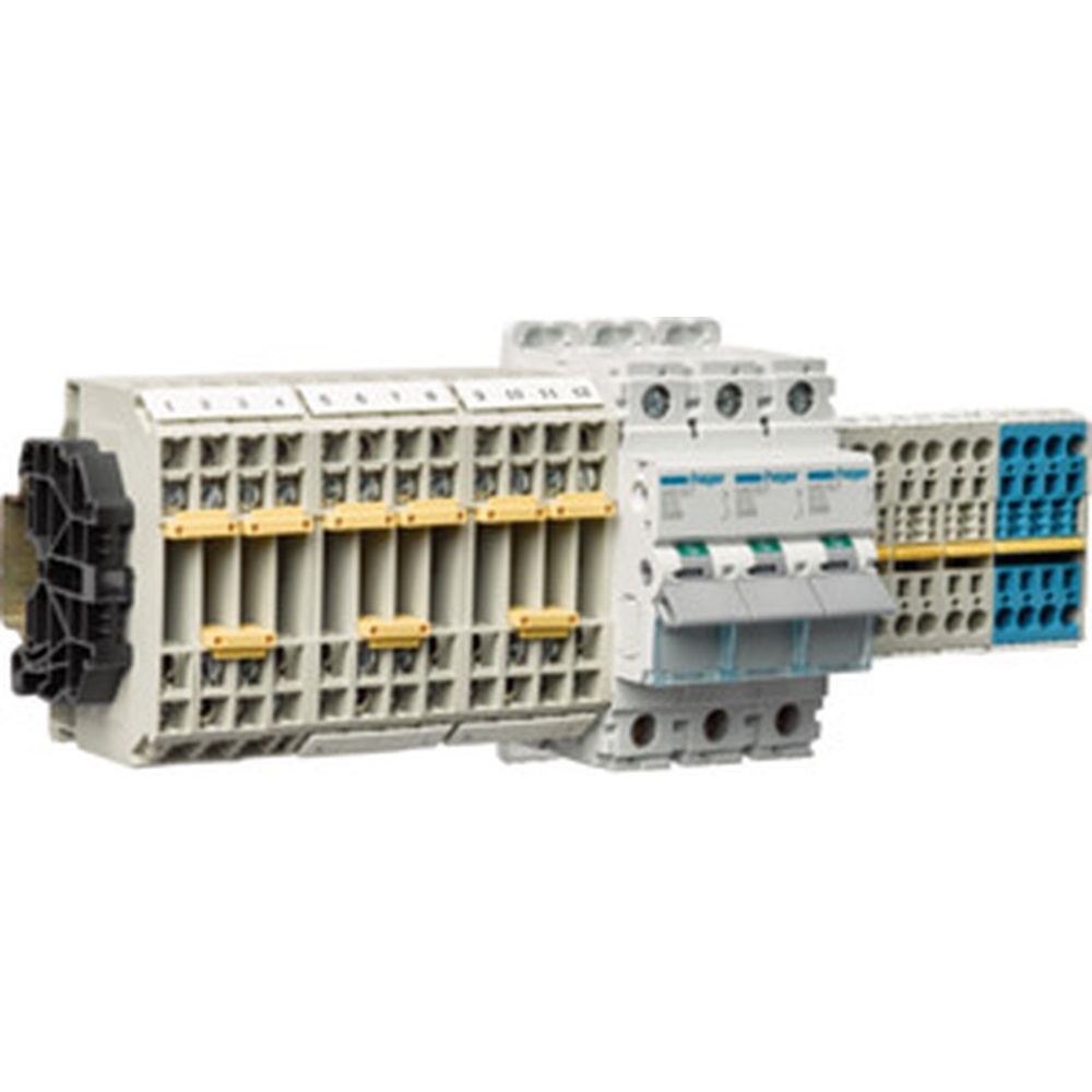 Hager Reihenklemmenleiste universZ KL13BF