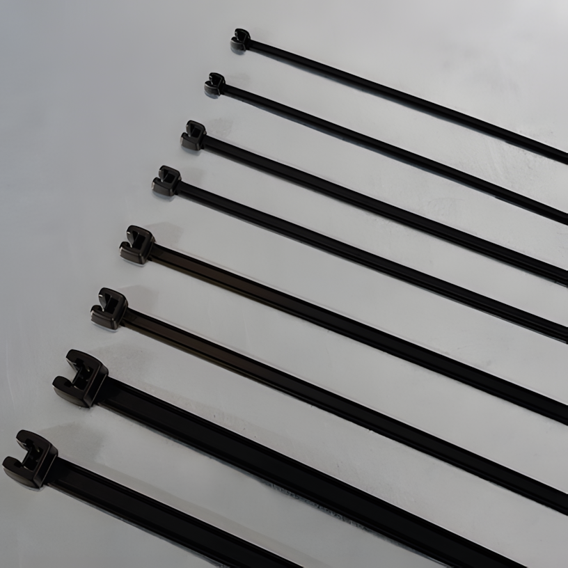 Hellermann Kabelbinder 109-00084 Typ Q120R PA66W BK 100