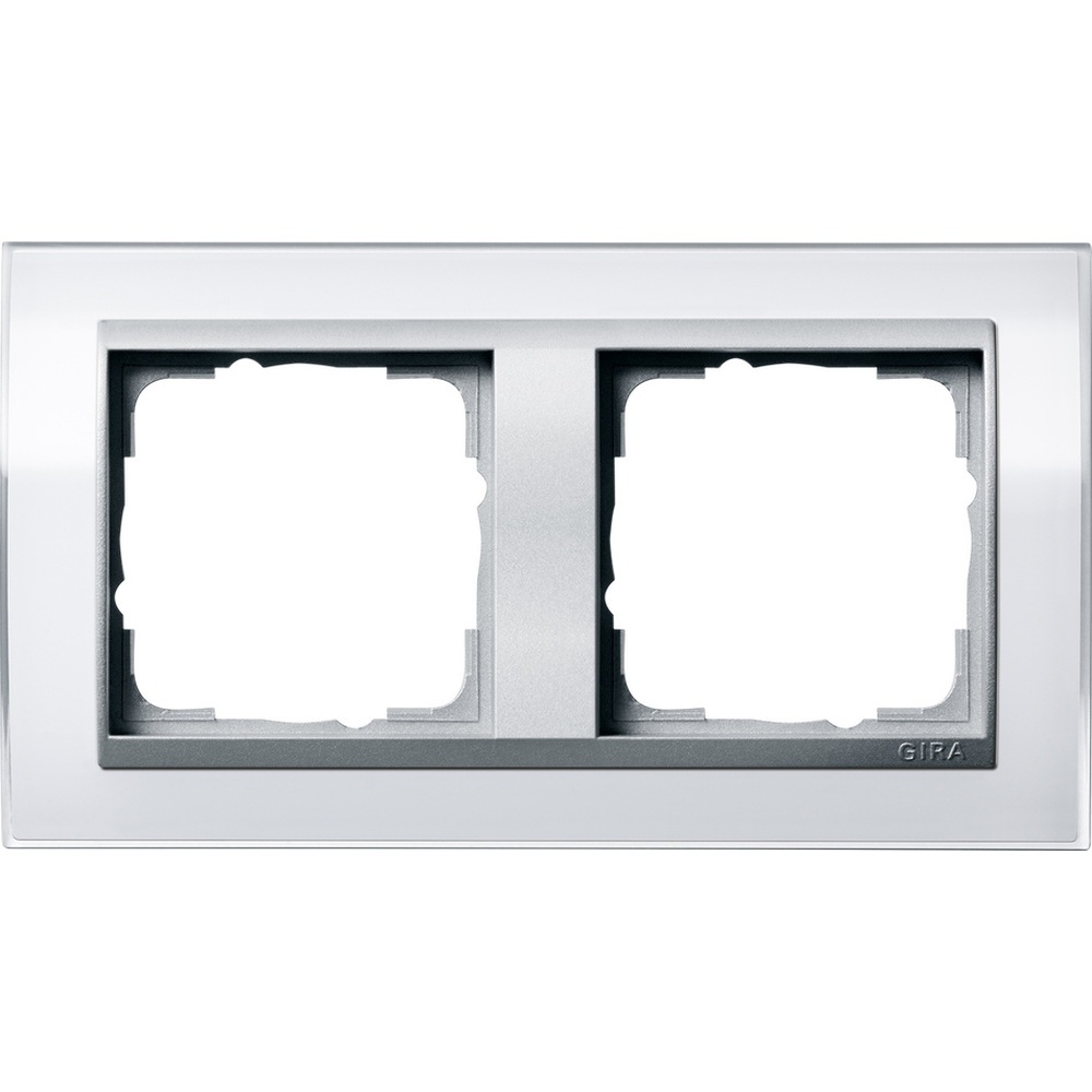 Gira Abdeckrahmen 2fach 0212726