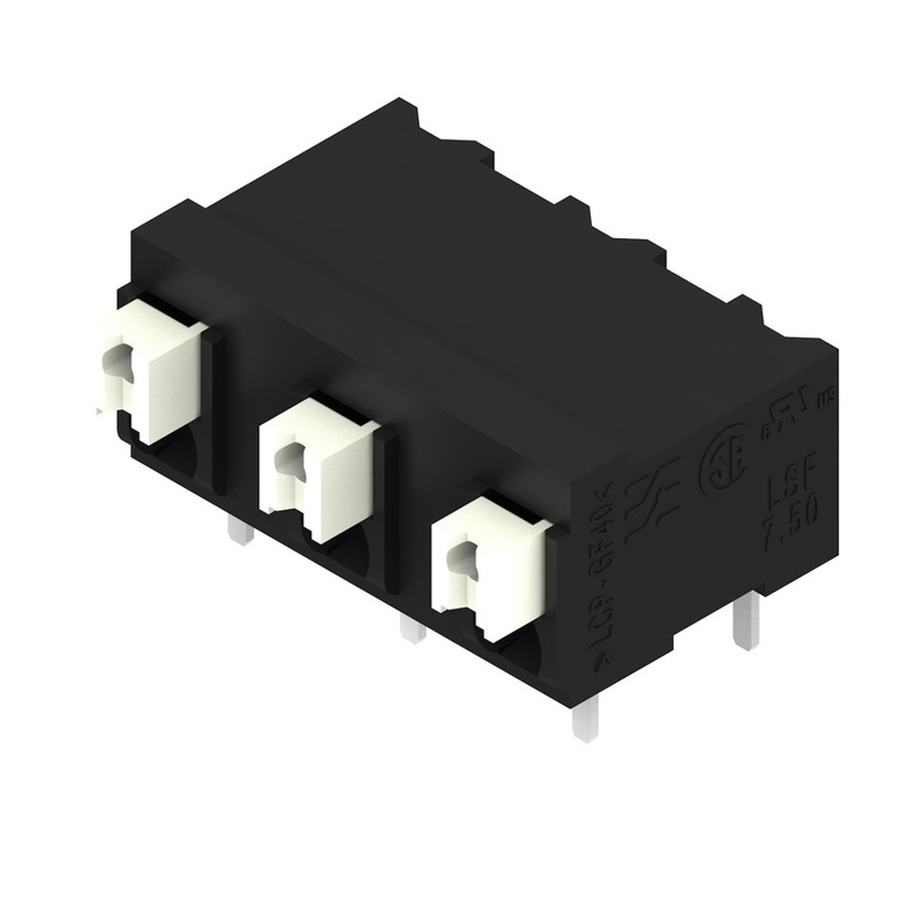 Weidmüller Leiterplattenklemme 1875430000 Typ LSF-SMT 7.50/03/90 3.5SN BK RL