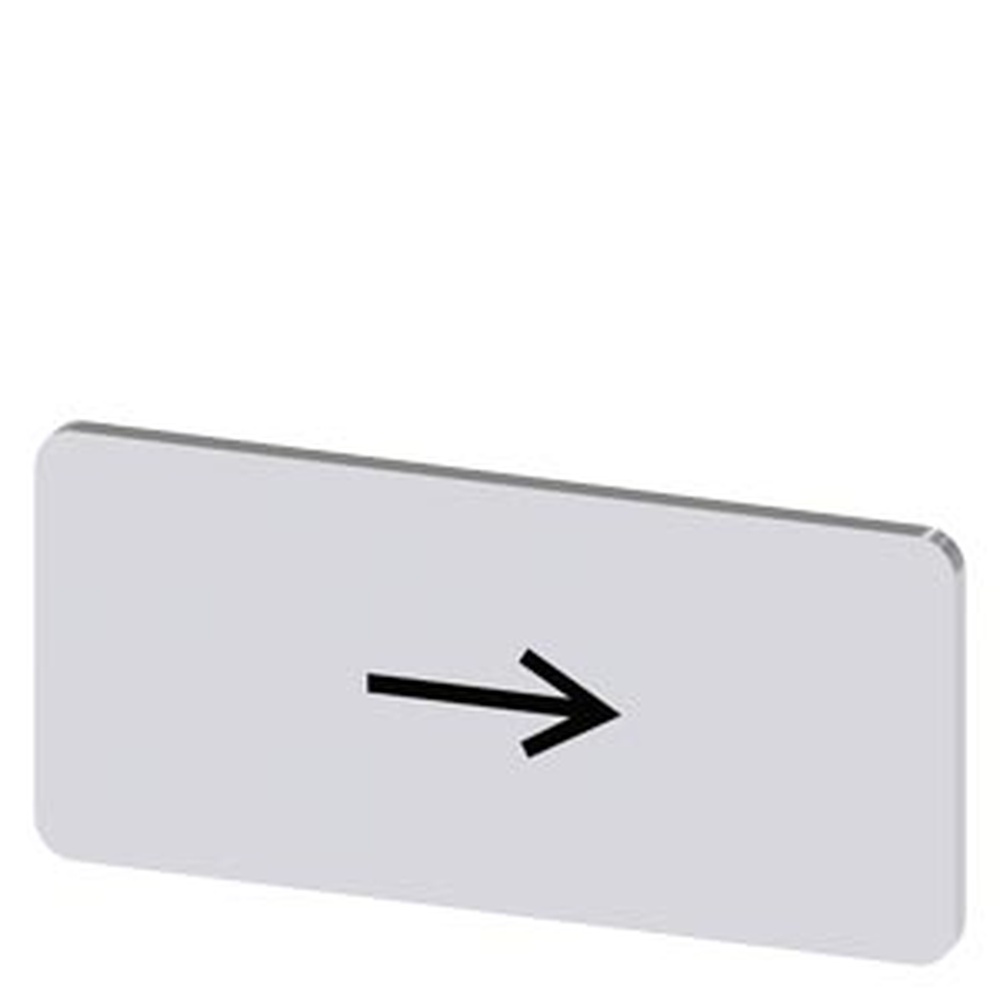 Siemens Bezeichnungsschild 3SU1900-0AC81-0QR0