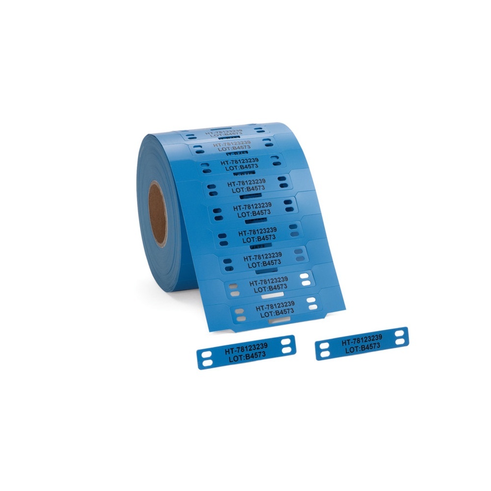 Hellermann Kennzeichnungsschild 556-80513 Typ TAGPU12X60-4-PUR-BU