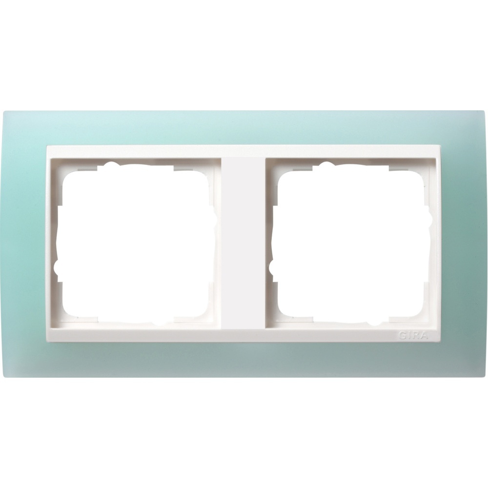 Gira Abdeckrahmen 2fach 0212395