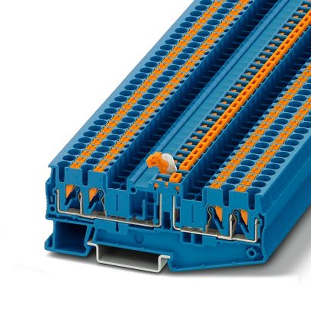 Phoenix Contact Messertrennklemme 3210191 Typ PT 2,5-QUATTRO-MTB BU