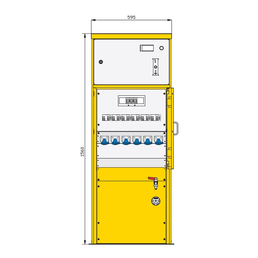 Walther-Werke Kassiersäule 82167001
