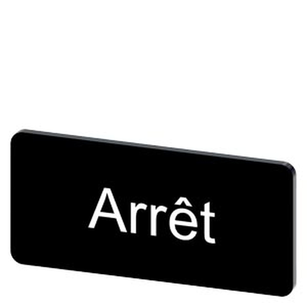 Siemens Bezeichnungsschild 3SU1900-0AC16-0GB0