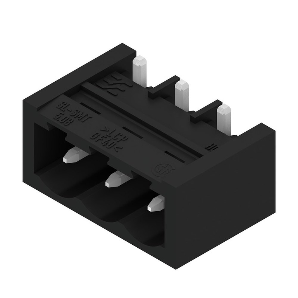 Weidmüller Leiterplattensteckverbinder 1877750000 Typ SL-SMT 5.08HC/03/270GL 1.5SN BK RL