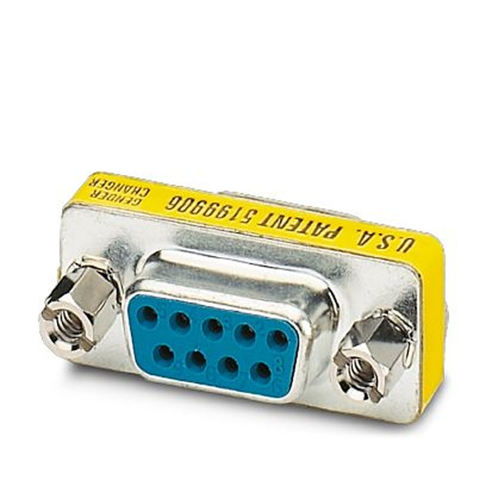 Phoenix Contact D SUB Gender Changer 1688722 Typ VS-09-GC-BU/BU