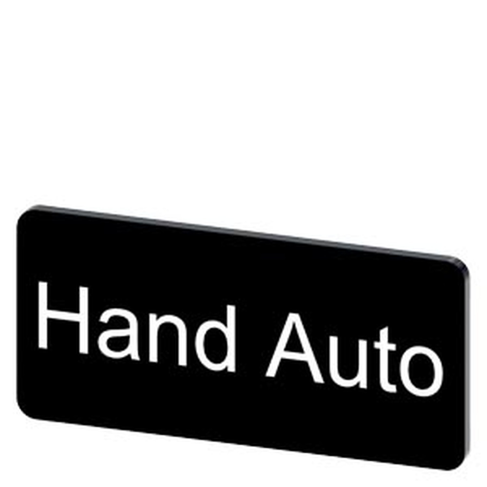 Siemens Bezeichnungsschild 3SU1900-0AC16-0DB0