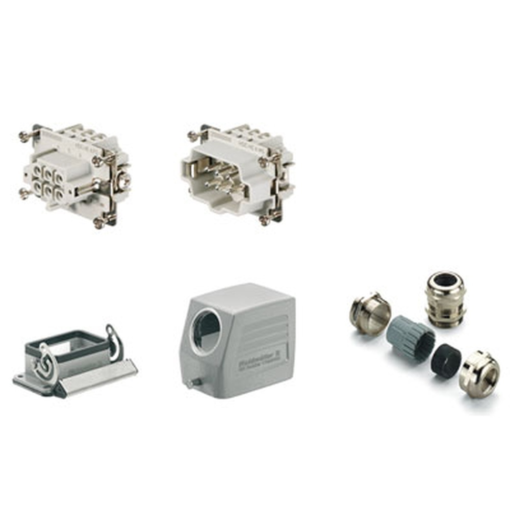 Weidmüller Steckverbinder 1802730000 Typ HDC KIT HE 06.100 M