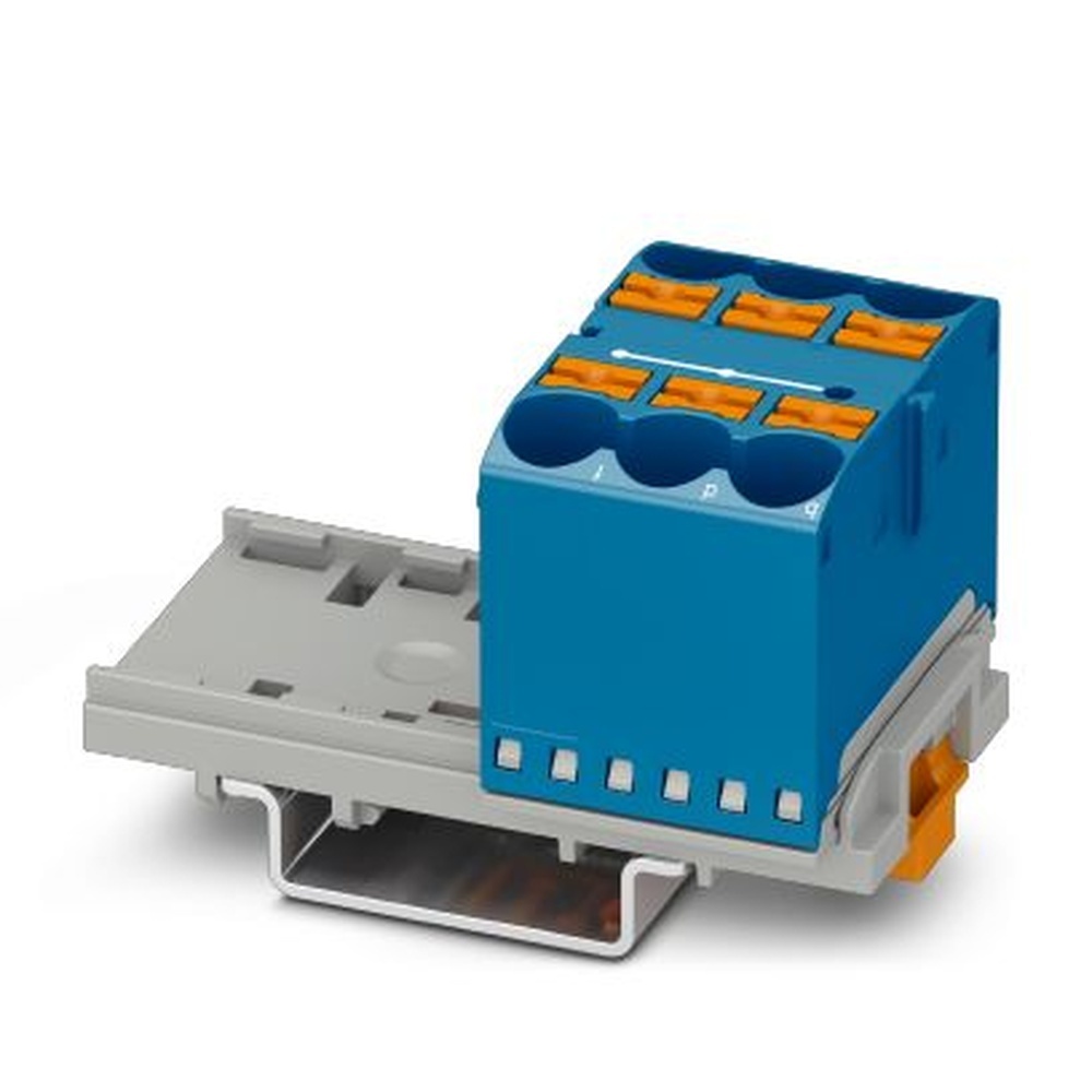 Phoenix Contact Verteilerblock 1082404 Typ PTFIX 6X10/S-NS35 BU