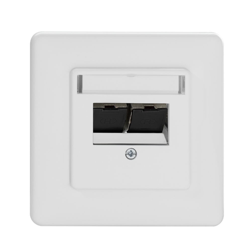 Rutenbeck 10 Gigabit Modularanschlussdose 139112031 Typ UM-Cat.6A iso 10G-MD 1 Up rw