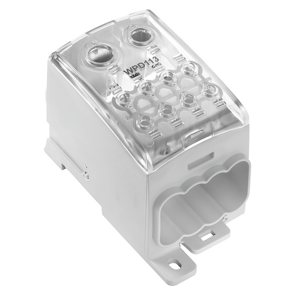 Weidmüller Potentialverteilerklemme 2603740000 Typ WPD 113 1X185+1X150/8X35 GY