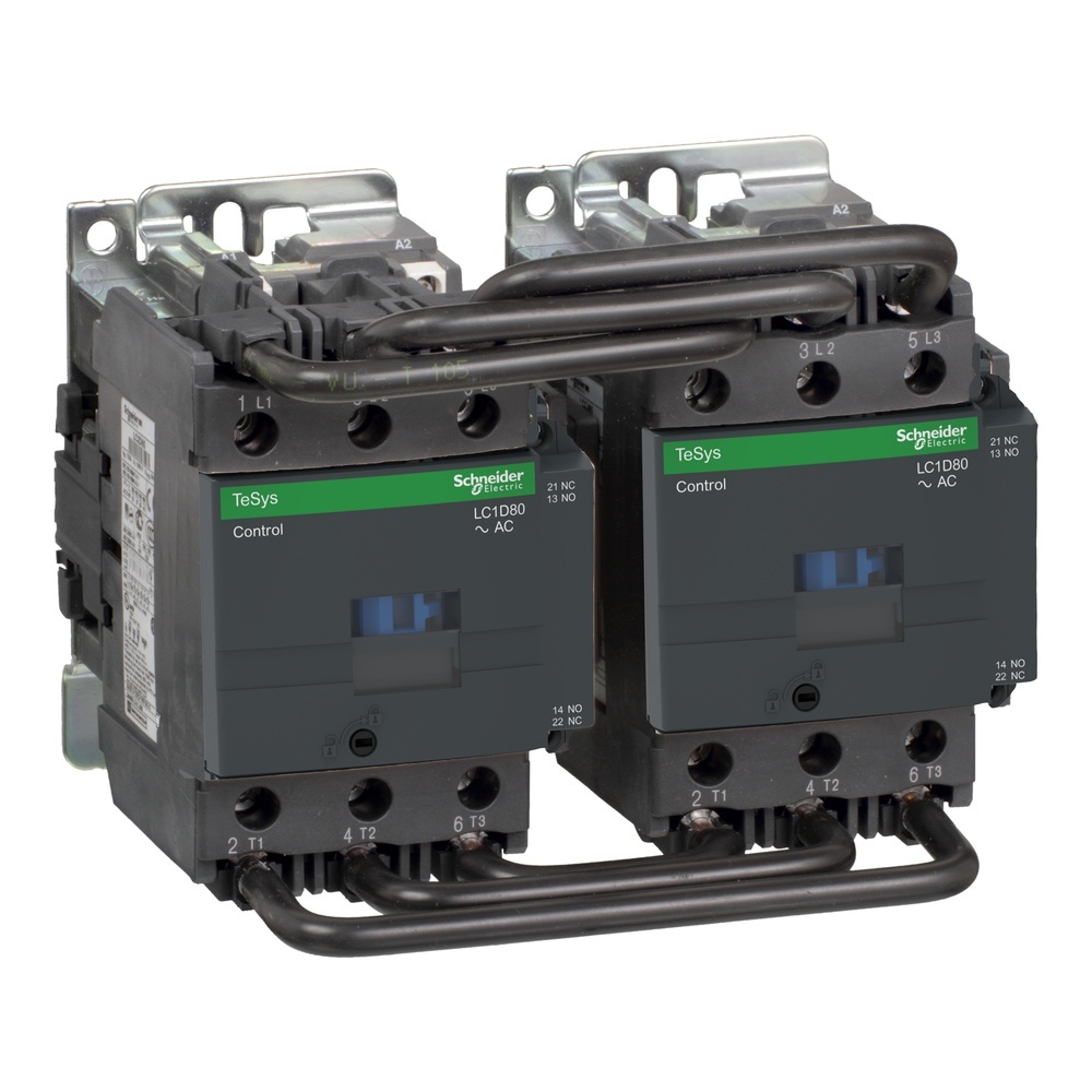 Schneider Electric Wendeschützkombination LC2D80F7