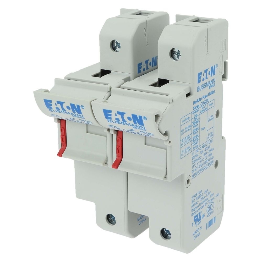 Eaton Sicherungshalter CH222DU Typ 2P 22x58 Fuse Holder