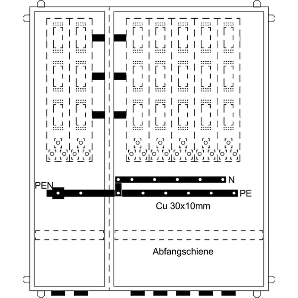 Striebel & John Hausanschlussschrank 2CPX032631R9999 Typ KS877